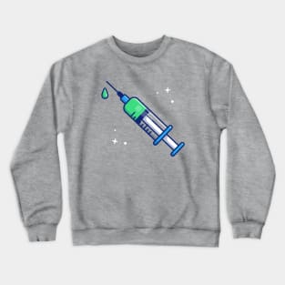 Injection Cartoon Crewneck Sweatshirt